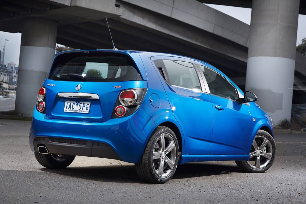 The Holden Barina RS. The Holden Barina RS.